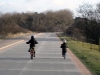 Henry and William racing